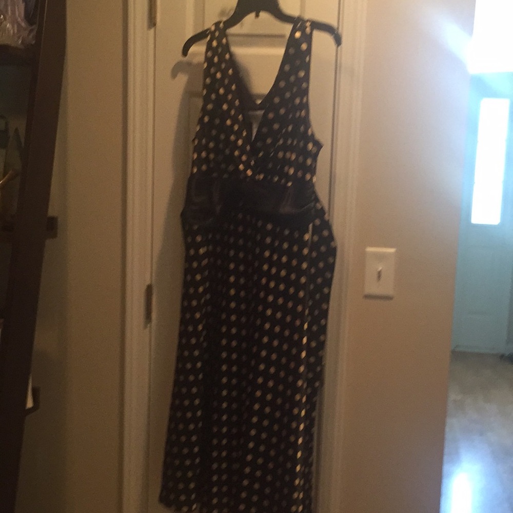 Fit and flare dress halter style